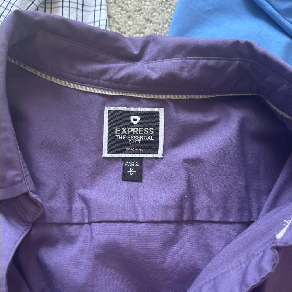 Express Women’s Button Down Collared Shirts - set of 4 - Picture 5 of 9